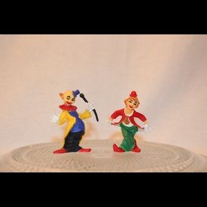 Vintage Clown Figurines